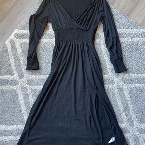 Elegant Black Maxi Dress